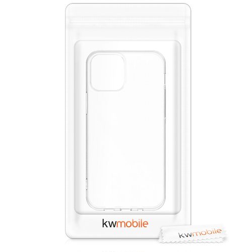 Kryt pro Apple iPhone 12 Mini, silikonový, průhledný, 54408.03