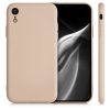 Pouzdro pro Apple iPhone XR, silikonové, krémové, 49983.154