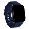 Sada 2 řemínků pro Xiaomi Amazfit GTS 2 Mini, silikon, černá / modrá, 54464.01