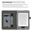 Obal pro Kindle Paperwhite 10, eko kůže, šedý, kwmobile, 50222.03