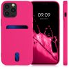 Pouzdro pro iPhone 12 / iPhone 12 Pro, silikonové, růžové, 54513.77