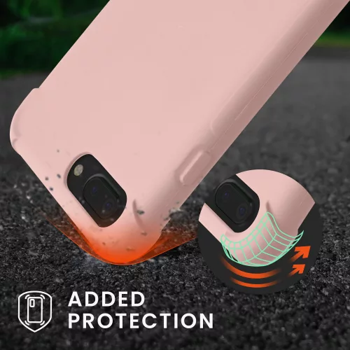 Pouzdro pro Apple iPhone 8 Plus / iPhone 7 Plus, silikonové, růžové, 49916.154