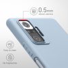 Pouzdro pro Xiaomi Redmi Note 10 Pro, silikonové, modré, 54551.58