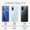 Pouzdro pro Xiaomi Redmi Note 10 / Redmi Note 10S, silikonové, černé, 54541.47