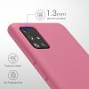 Pouzdro pro Samsung Galaxy A51, silikonové, růžové, 51197.212