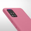 Pouzdro pro Samsung Galaxy A51, silikonové, růžové, 51197.212