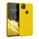 Pouzdro pro Google Pixel 4a, silikonové, žluté, 52549.165
