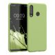 Pouzdro pro Huawei P30 Lite, silikonové, zelené, 47499.214