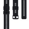 Sada 2 řemínků pro Honor Watch GS Pro, silikon, černá / modrá, 53585.02