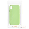 Pouzdro pro Apple iPhone X / iPhone XS, silikonové, zelené, 49982.214