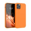 Pouzdro pro Apple iPhone 12 Pro Max, silikonové, oranžové, 53940.150