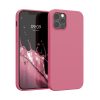 Pouzdro pro Apple iPhone 12 Pro Max, silikonové, růžové, 53940.212
