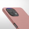 Pouzdro pro Xiaomi Mi 11 Lite 5G, silikonové, růžové, 54730.193