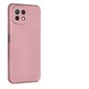 Pouzdro pro Xiaomi Mi 11 Lite 5G, silikon, růžové zlato, 54727.31