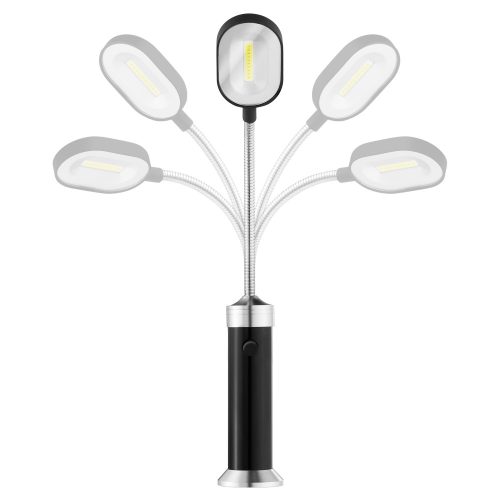 Sada 2 x LED COB lampy pro gril Navaris s bateriemi a magnetickou základnou, 54758.01