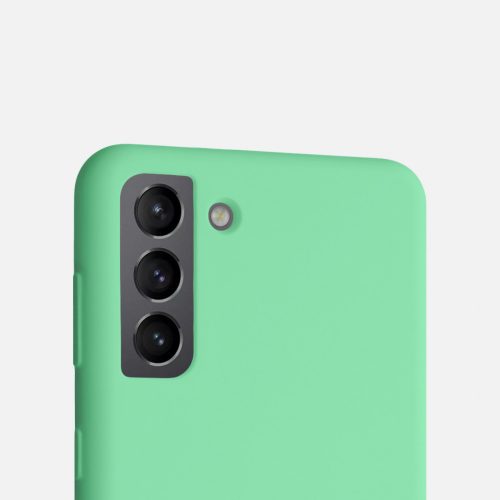 Pouzdro pro Samsung Galaxy S21 Plus, silikonové, zelené, 54066.147