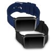 Sada 2 popruhů pro Xiaomi Amazfit Bip / Amazfit Bip Lite, kwmobile, silikon, modrá / černá, 54776.01