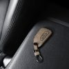 Pouzdro na klíče od auta pro VW / Škoda / Seat - 3 tlačítka, kwmobile, Ekologická kůže, Hnědá, 54929.01