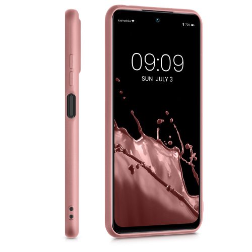 Pouzdro pro Xiaomi Redmi Note 10 5G, silikon, růžové zlato, 54949.31