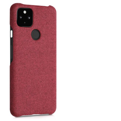 Pouzdro pro Google Pixel 5a, textilní, červené, 54994.76