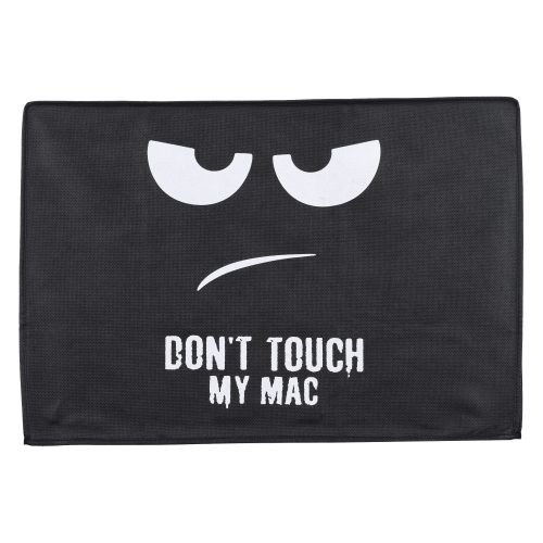 Kryt pro Apple iMac 24" monitor, Kwmobile, Black/White, Textile, 55052.01