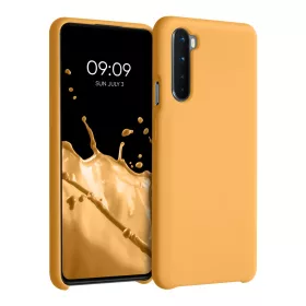 Pouzdro pro OnePlus Nord, silikonové, žluté, 51871.217