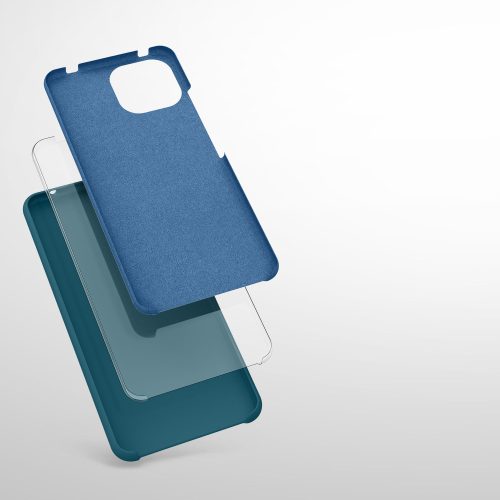 Pouzdro pro Xiaomi Mi 11 Lite 5G, silikonové, zelené, 54730.57