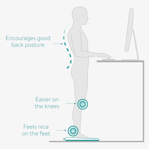 Dřevěná balanční deska Navaris pro svaly nohou, 55155.01.2