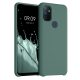 Pouzdro pro OnePlus Nord N100, silikonové, zelené, 53891.166