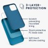 Pouzdro pro iPhone 12 / iPhone 12 Pro, silikonové, modré, 52641.224