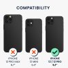 Pouzdro pro iPhone 12 / iPhone 12 Pro, silikonové, modré, 52641.224