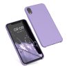 Pouzdro pro iPhone XR, silikonové, fialové, 45910.222