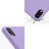 Pouzdro pro iPhone XR, silikonové, fialové, 45910.222