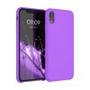 Pouzdro pro iPhone XR, silikonové, fialové, 45910.221