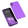Pouzdro pro iPhone XR, silikonové, fialové, 45910.221