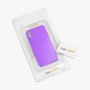 Pouzdro pro iPhone XR, silikonové, fialové, 45910.221
