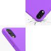 Pouzdro pro iPhone XR, silikonové, fialové, 45910.221