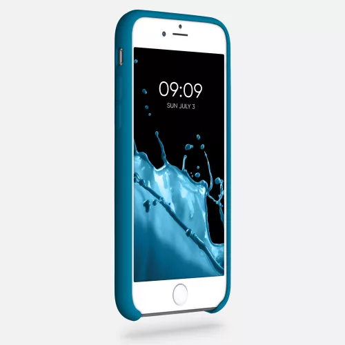 Pouzdro pro iPhone 6 / iPhone 6s, silikonové, modré, 40223.224