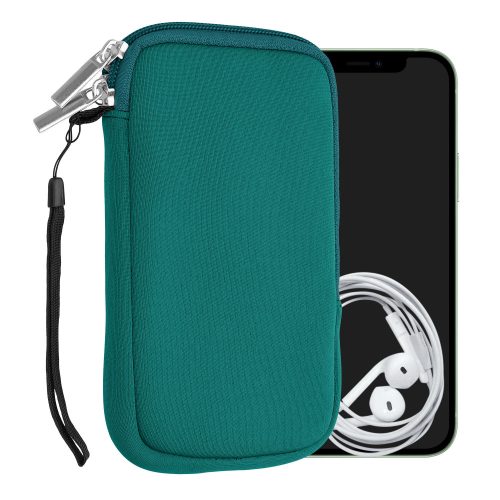 Univerzální pouzdro na telefon, L - 6,5", neopren, zelené, 46188.3.78