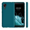 Pouzdro pro Samsung Galaxy Xcover 5, silikonové, zelené, 54536.57