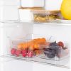 Set 4 cutii pentru depozitare la frigider Navaris, 2 mici si 2 medii, transparent, 55380.01