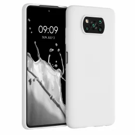   Pouzdro pro Xiaomi Poco X3 (NFC) / Poco X3 Pro, silikonové, bílé, 53482.48
