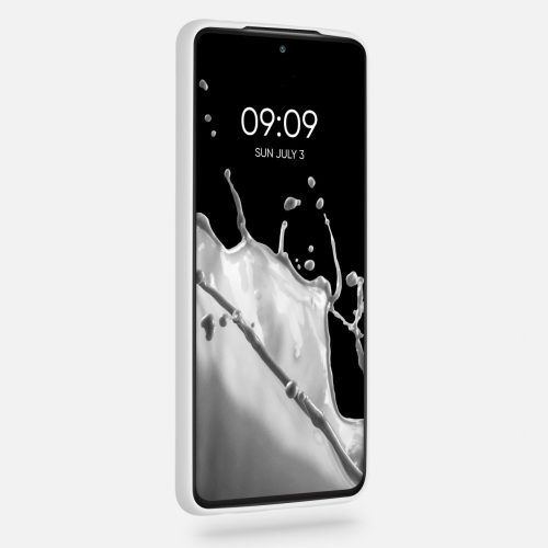 Pouzdro pro Xiaomi Poco X3 (NFC) / Poco X3 Pro, silikonové, bílé, 53482.48