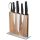 Suport cutite Navaris din lemn de acacia, cu 2 fete, 25x23x10 cm, 50416.025.05