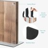 Suport cutite Navaris din lemn de acacia, cu 2 fete, 25x23x10 cm, 50416.025.05