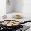 Tigaie pentru clatite Navaris cu 7 sectiuni, 27 cm, 940g, non-stick, aluminiu, 53077.02