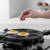 Tigaie pentru clatite Navaris cu 7 sectiuni, 27 cm, 940g, non-stick, aluminiu, 53077.02