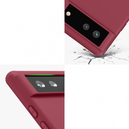 Pouzdro pro Google Pixel 6, Silicon, Red, 55434.209, kwmobile