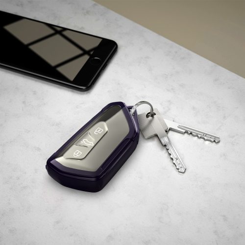 Krytka na klíče od auta pro VW / Škoda / Seat - 3 tlačítka, kwmobile, silikonová, vícebarevná, 55672.01