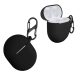 Pouzdro na sluchátka Xiaomi Redmi Airdots 3 Pro/Buds 3 Pro, Kwmobile, Black, Silikon, 55662.01